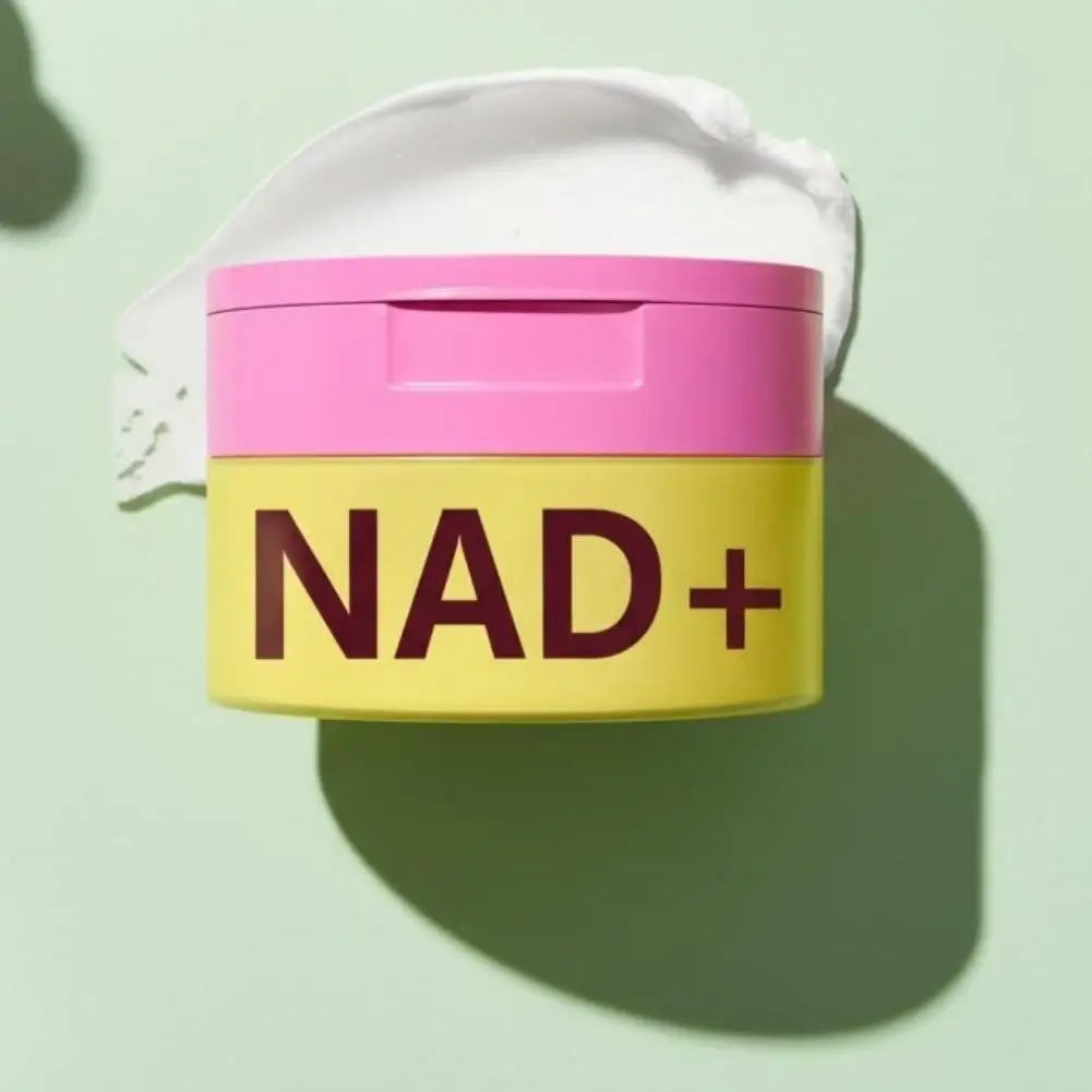 Premium NAD+ Anti-Aging Skincare Kit – Rejuvenating Cream & 100pcs Centella Asiatica Polishing Pads for All Skin Types