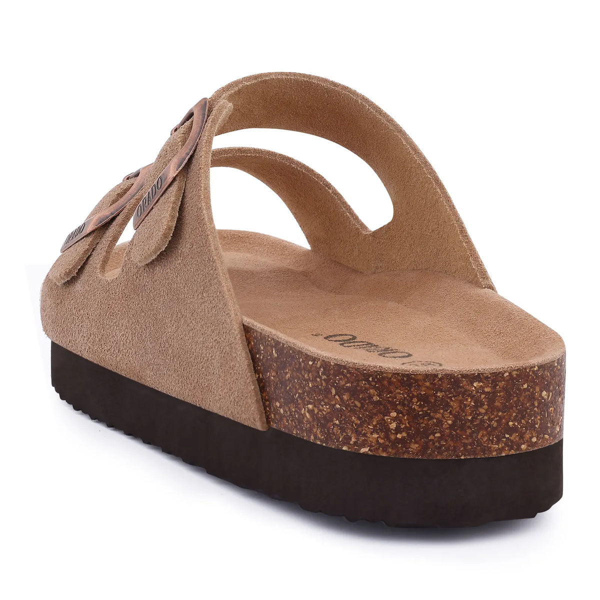 Smile Pop Summer Men's Cork Clogs Slippers Fashion Outdoor Men Antiskid Beach Sandals Classic Men Mule With Adjustable buckle