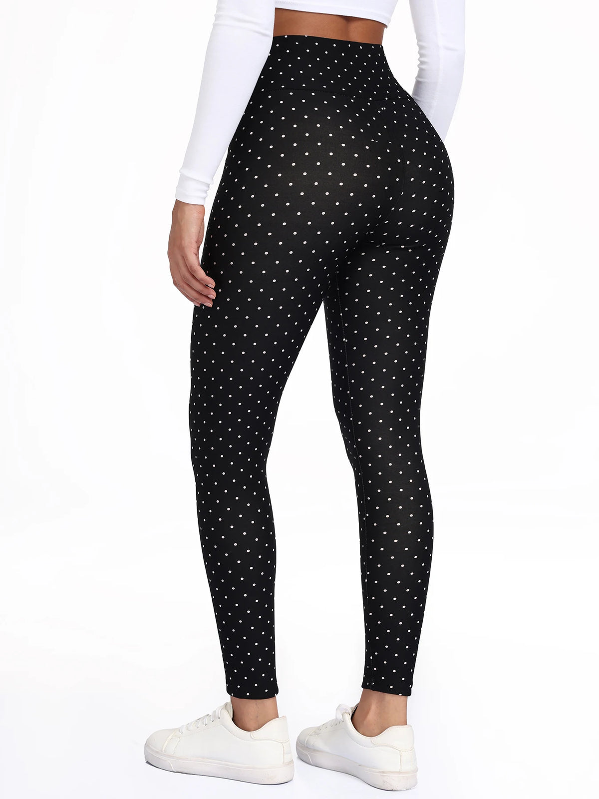 Women's High-Waisted Fleece-Lined Leggings