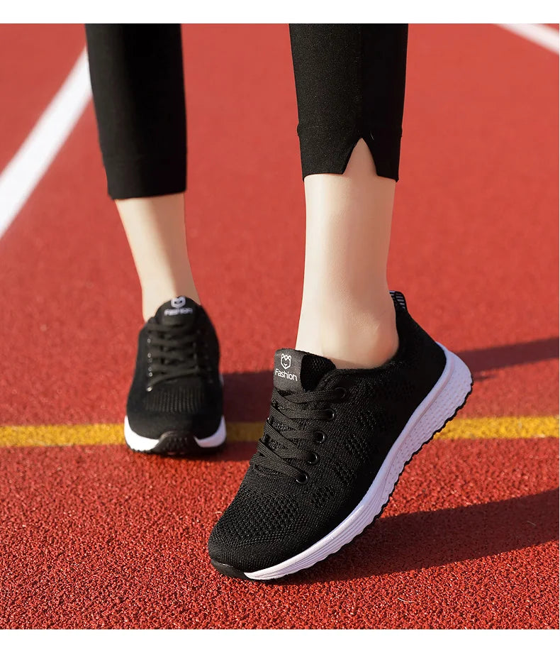 Women’s Breathable Platform Running Sneakers