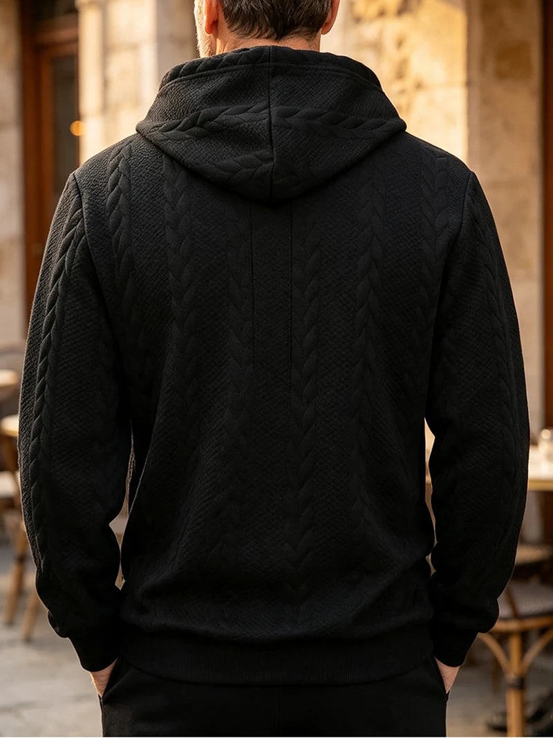 2026 Men’s Paisley Print Zip Hoodie