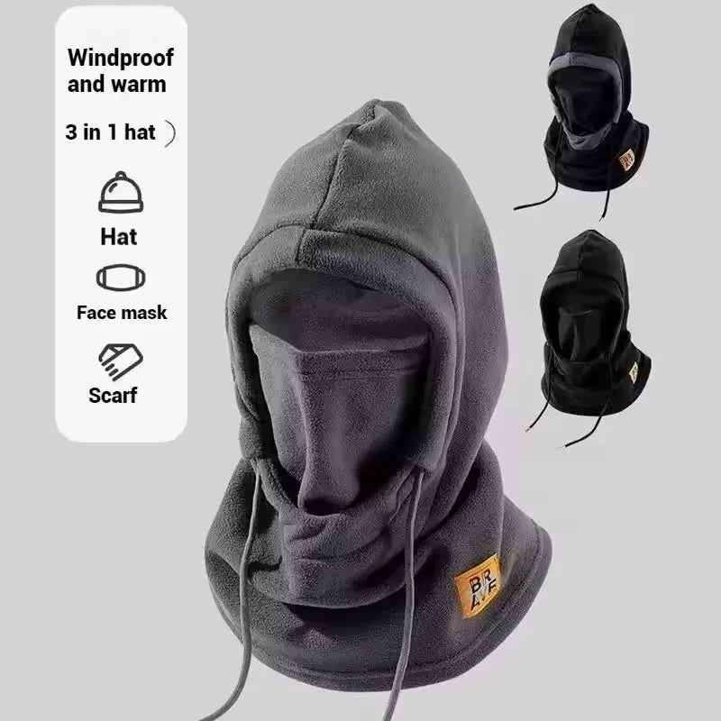 Unisex 3-in-1 Winter Balaclava Hat