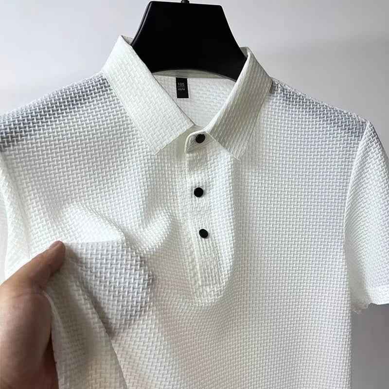 Men’s Casual Floral Polo Shirt