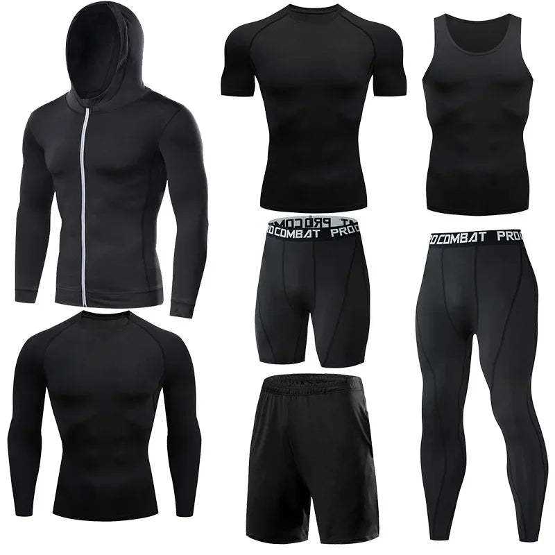 Men’s Compression Training Sports Set