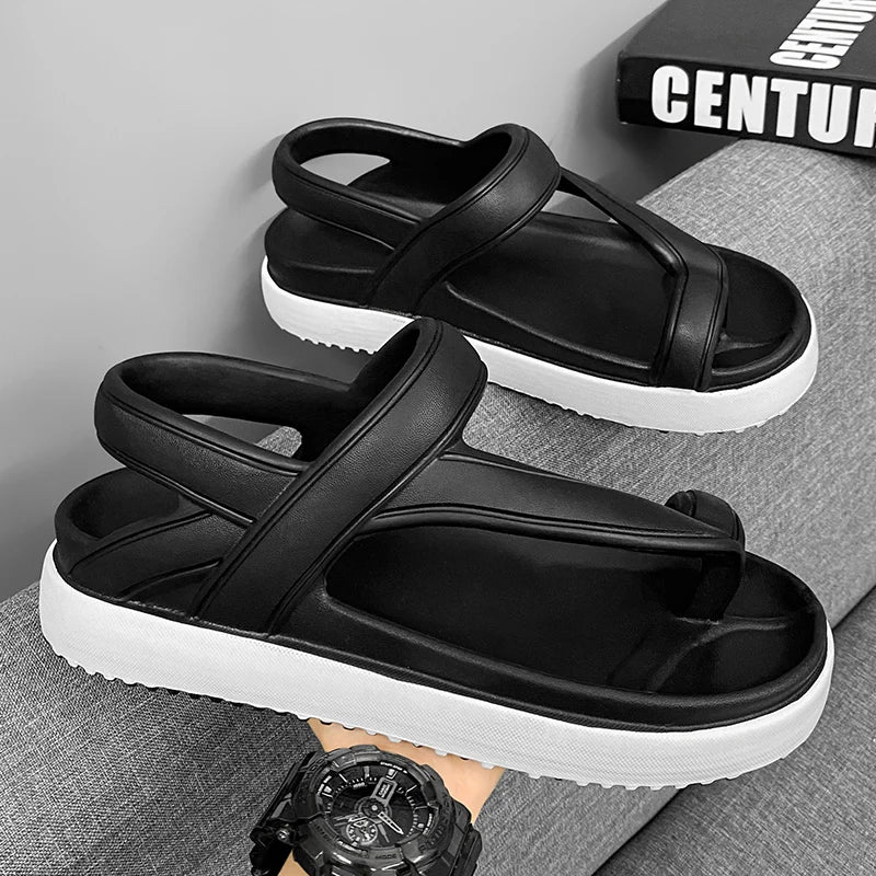 Couple Flip-Flops for Men and Women Summer Outer Wear Non-Slip Wear-Resistant Flip-Flops Outdoor Sports Beach Sandals