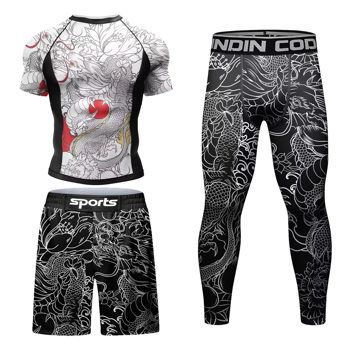 Men’s MMA No-Gi Compression Training Set