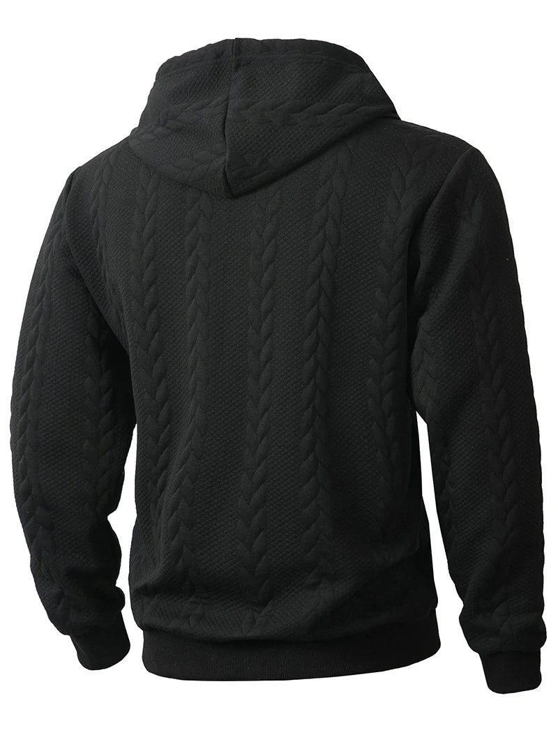 2026 Men’s Paisley Print Zip Hoodie