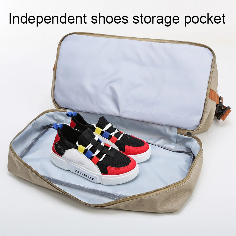 Travel Gym Duffle Bag – Portable Carry-On Weekender Shoulder & Crossbody Bag for Fitness, Sports and Short Trips