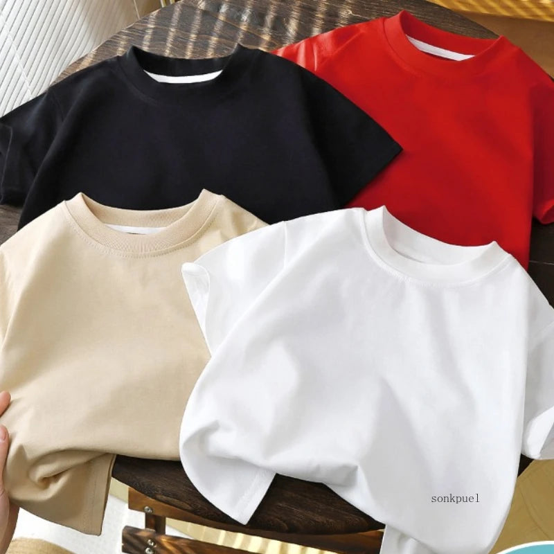 Kids’ Cotton Short-Sleeve T-Shirt – Summer Casual Top