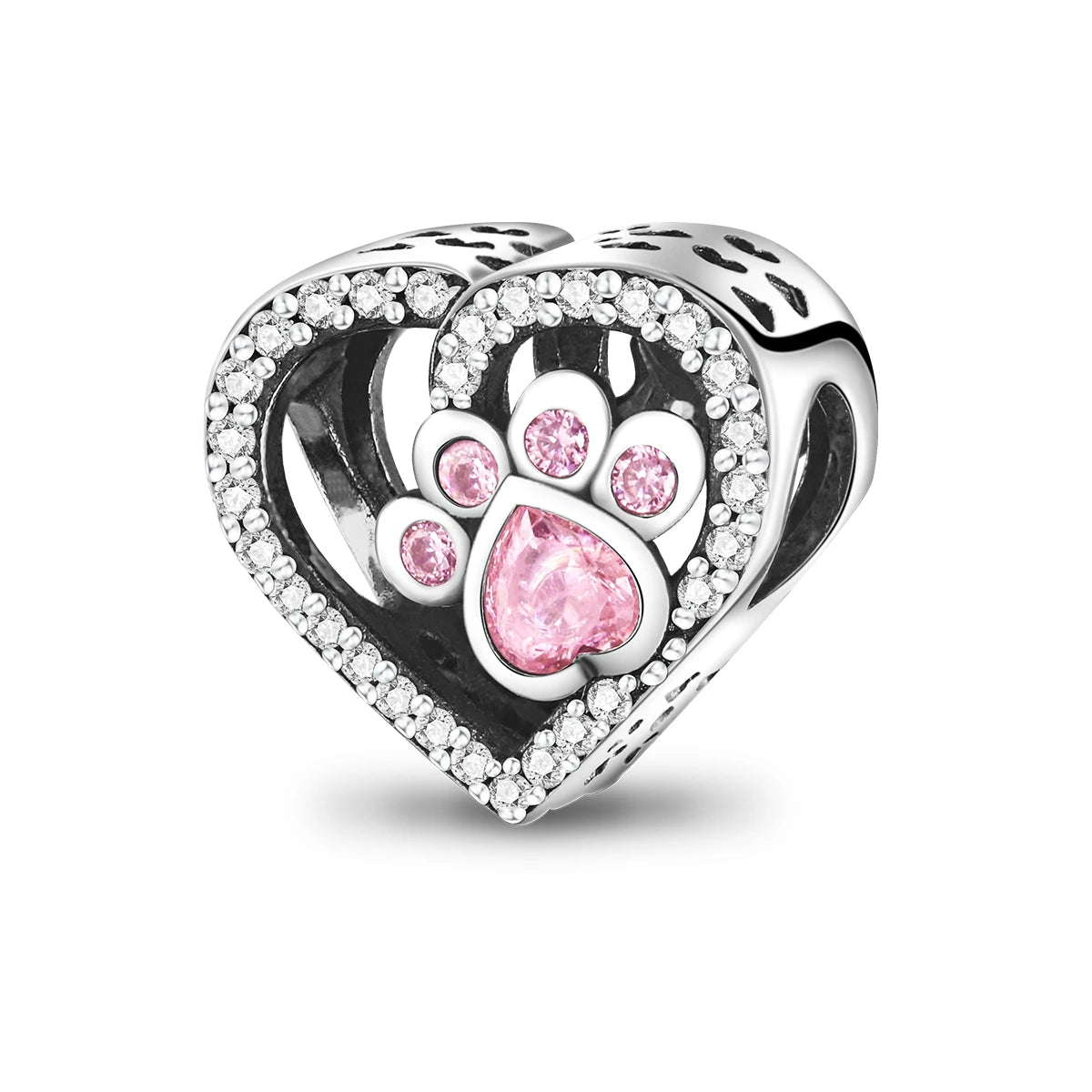 925 Sterling Silver Pink Ballet Girl Bow Pendant Charm Bead for Women – Elegant DIY Jewelry Making Charm for Bracelets & Necklaces