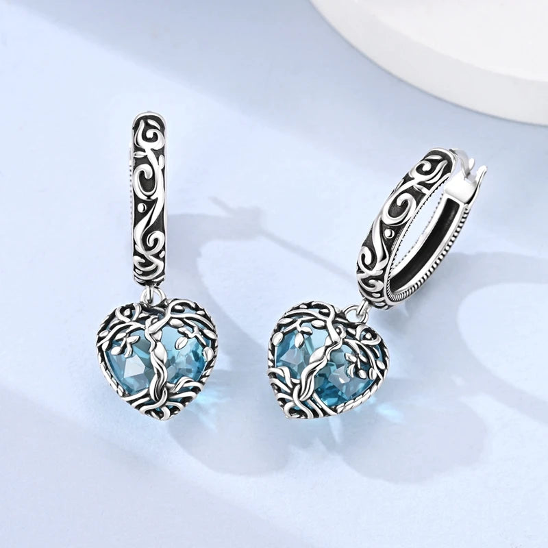 925 Sterling Silver Classic Hoop Earrings