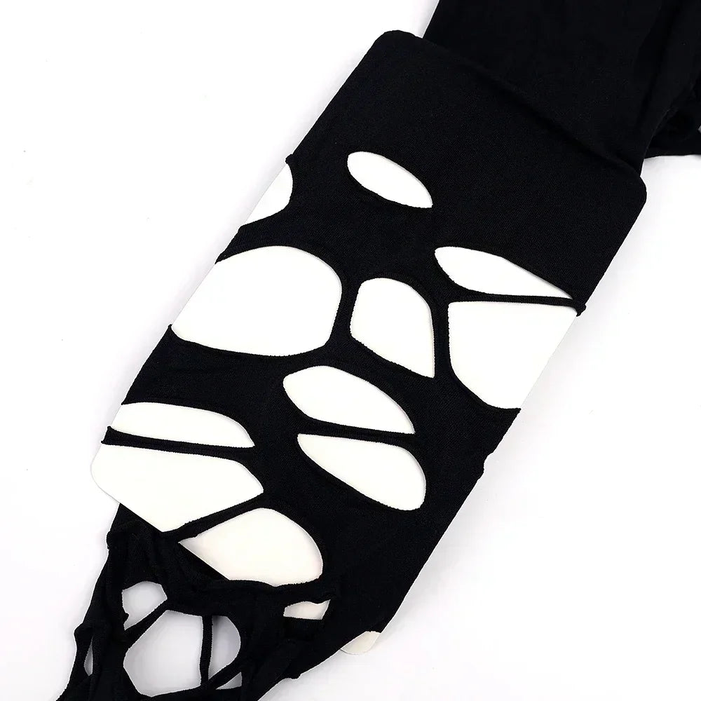 Women’s Sheer Geometric Pattern Tights