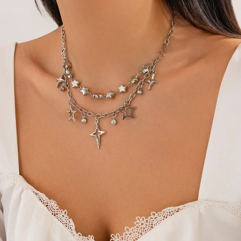 Women’s Y2K Star Chain Necklace