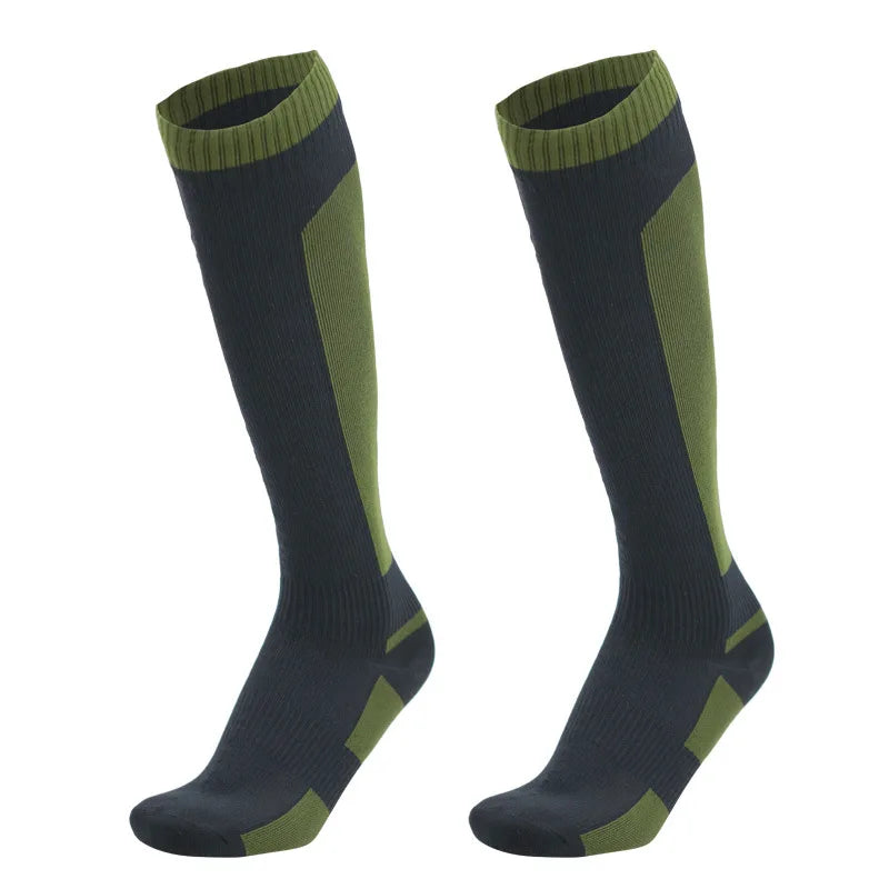 Women’s Knee-High Waterproof Outdoor Socks