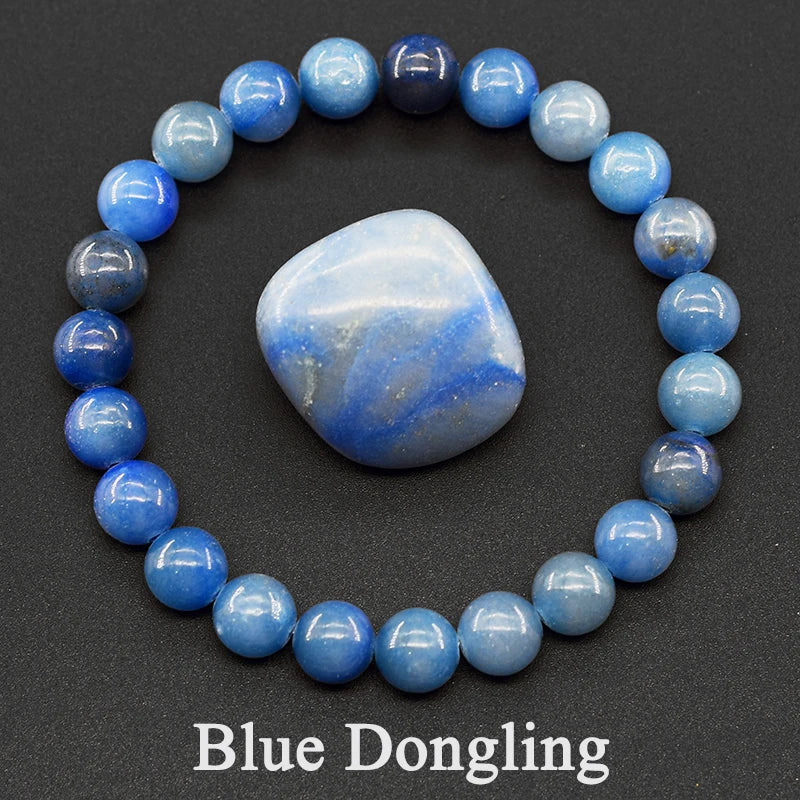 Indian Agate Bead Bracelet for Women – Natural Colorful Crystal Stone Strand Bracelet, Energy-Inspired Yoga Jewelry Gift