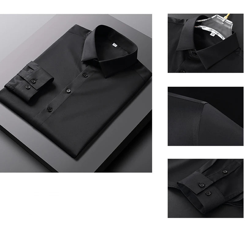 Men’s Wrinkle-Resistant Business Shirt