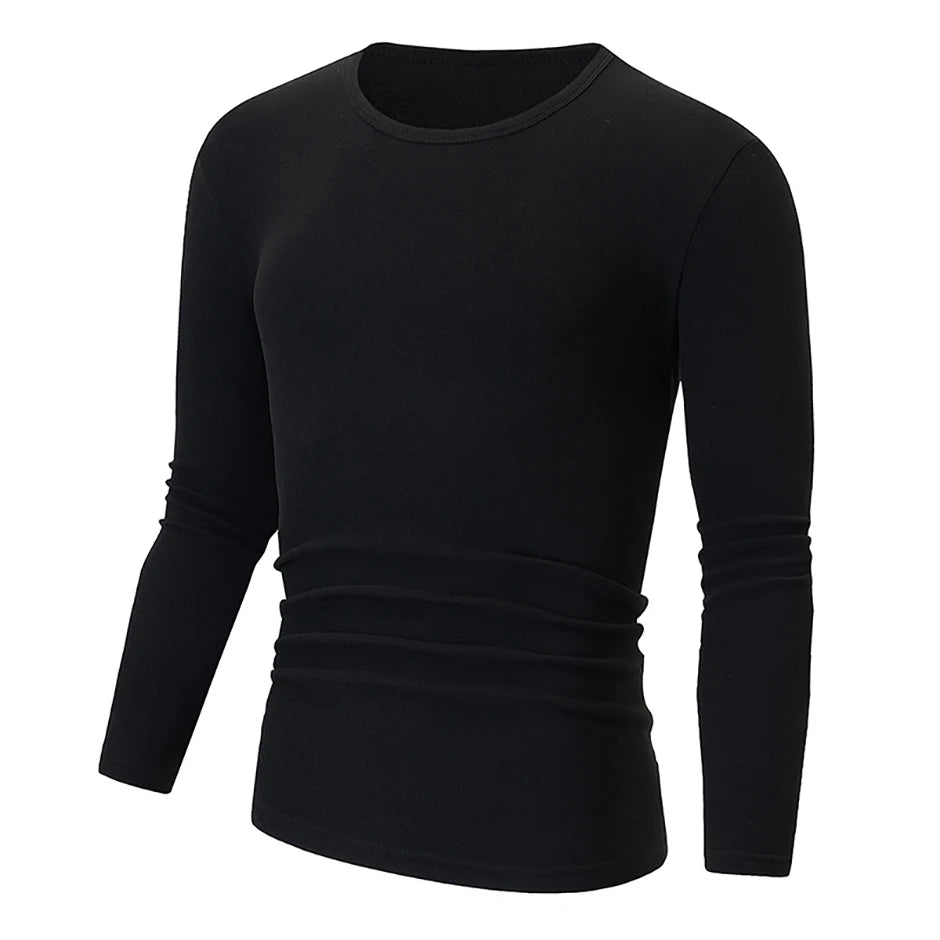 Men's Stretch Thermal Long Sleeve Base Layer
