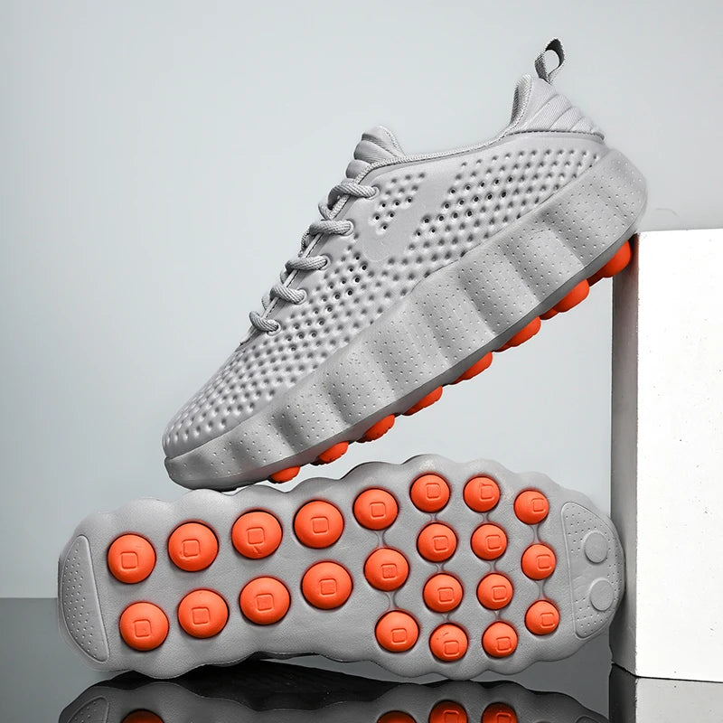 Men’s Breathable Platform Running Sneakers