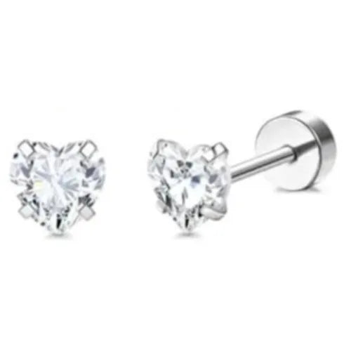 14K Gold-Plated Stainless Steel Classic Stud Earrings