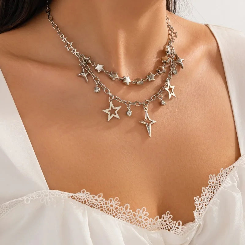 Women’s Y2K Star Chain Necklace