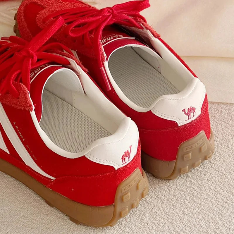 GOLDEN CAMEL Women’s Retro Sport Sneakers