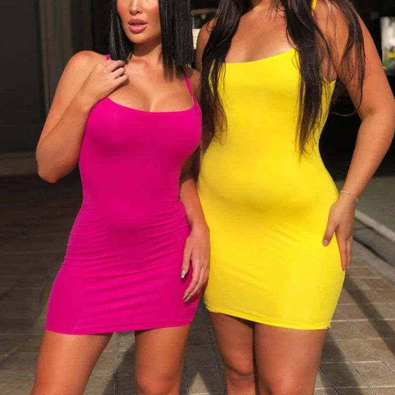 Women’s High Street Sleeveless Mini Dress