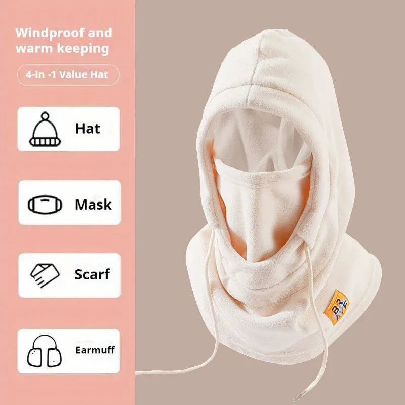 Unisex 3-in-1 Winter Balaclava Hat
