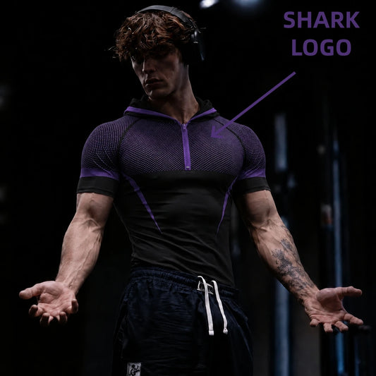 Men’s Hooded Performance Training T-Shirt