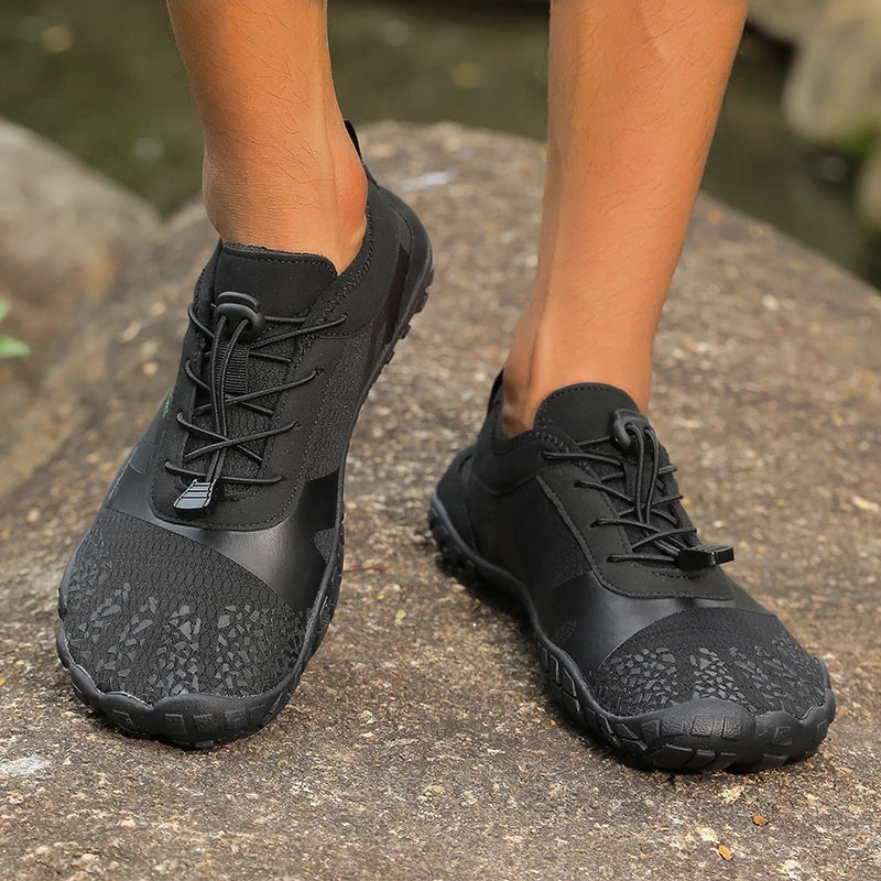 Oiaano Unisex Man Woman Shoes Anti-Non Slip Durable Black Water Barefoot Soft Sole Light Breathable Sport Outdoor Walk Running