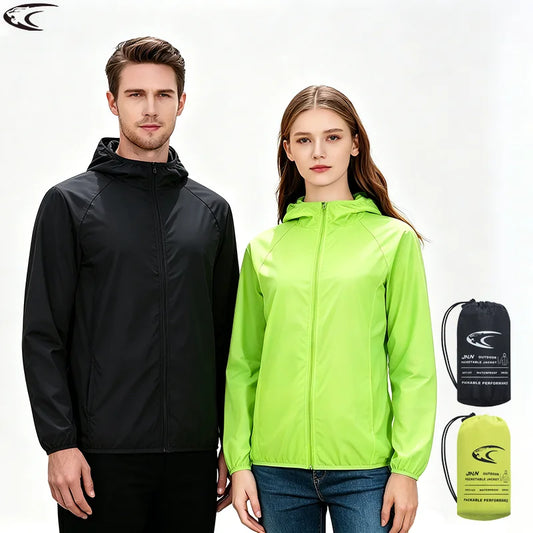 LNGXO Unisex Waterproof Hiking Jacket
