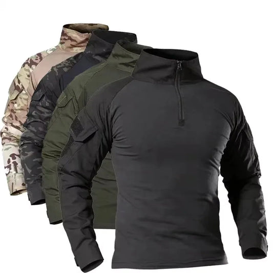 Men’s Camouflage Tactical Combat Shirt