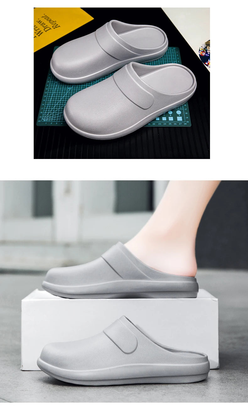 2026 Waterproof Chef Shoes Operating Room Slippers Protective Shoes for Men Women Non-Slip Silken Lab Shoes Doctor Work Shoes