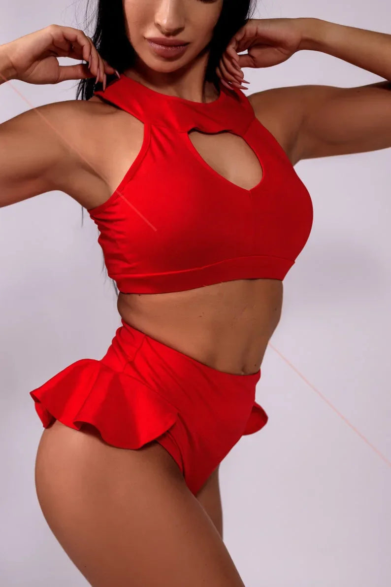 Woman Sexy Open Crotch Mini Invisable Zipper Crotchless Shorts Leggings Skirt Underwear Lingerie Outdoor Sex Tight Dress Pants
