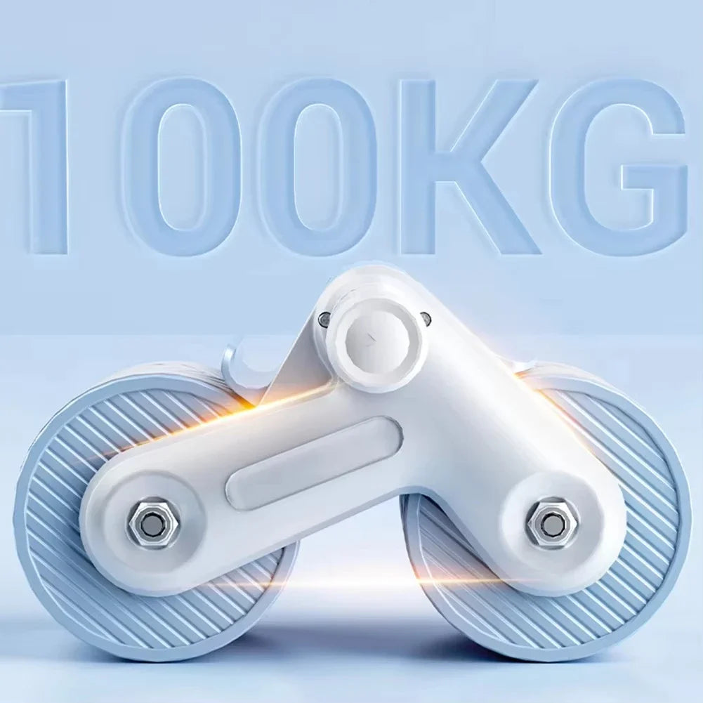 Auto-Rebound Double Wheel Ab Roller