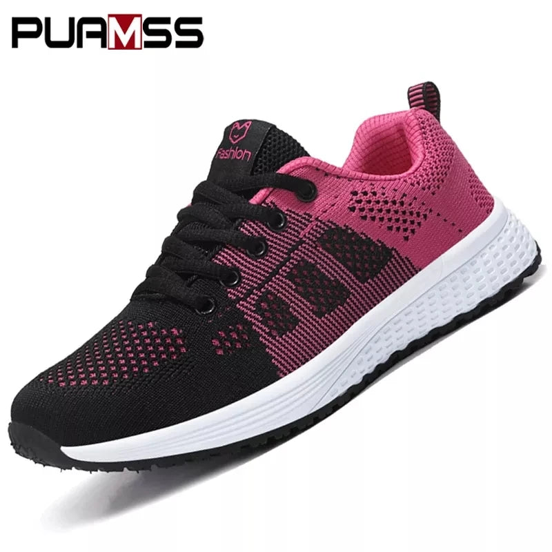 Women’s Breathable Platform Running Sneakers