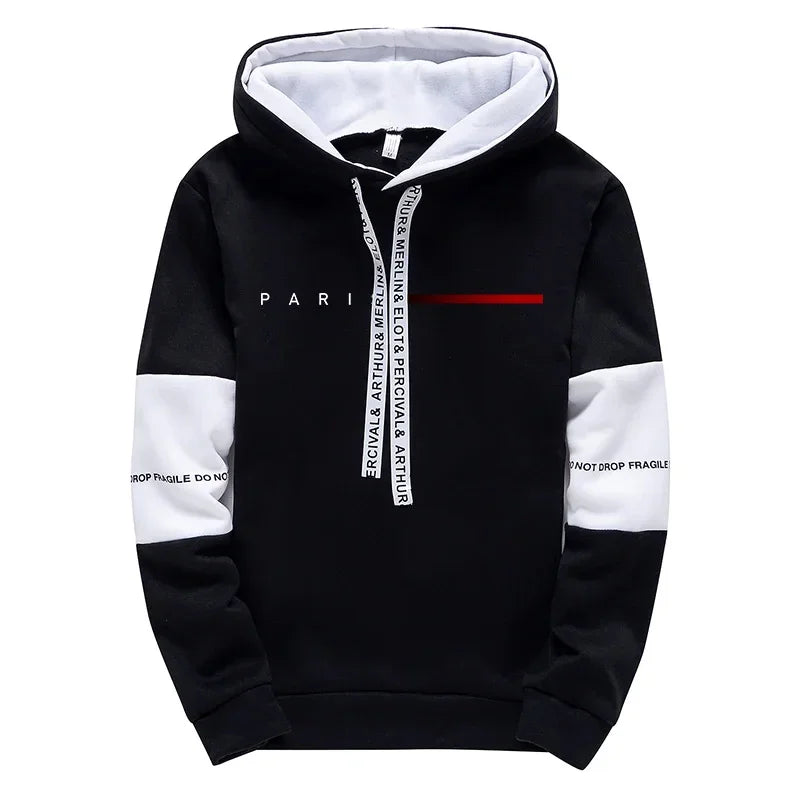 2026 Men’s Casual Pullover Hoodie