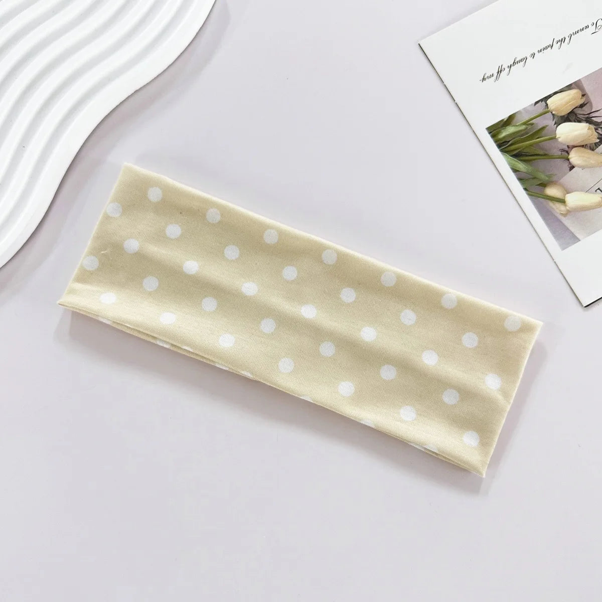 Women’s Y2K Retro Dot Stretch Headband