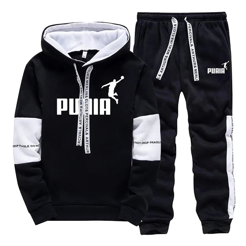 Men’s Printed Hoodie & Jogger Set