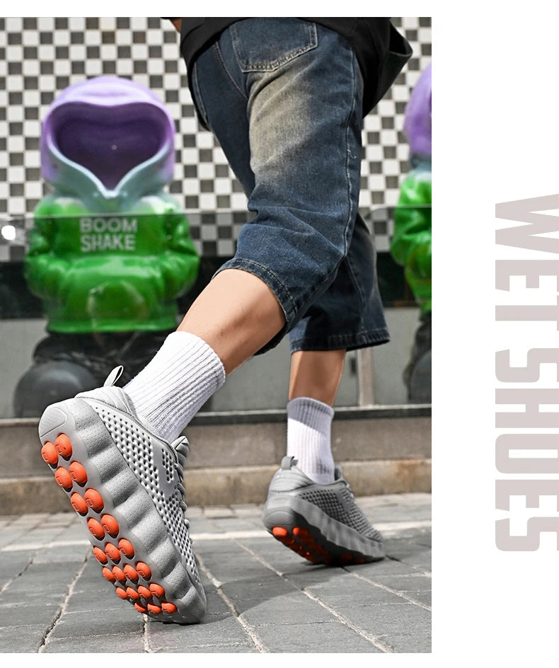 Men’s Breathable Platform Running Sneakers