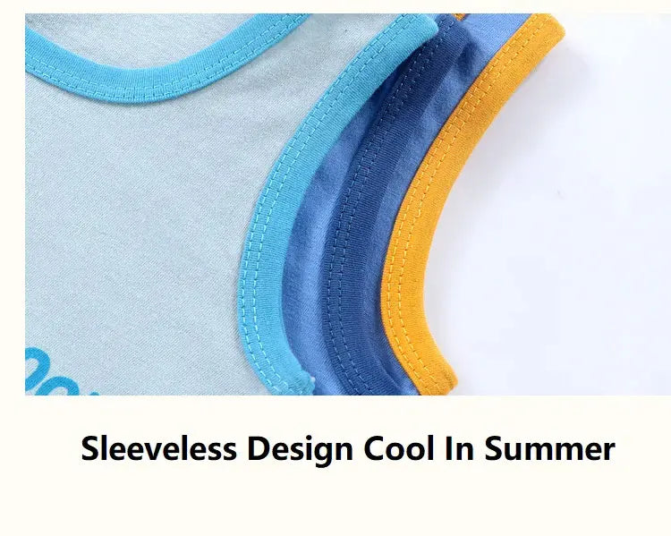 Kids’ Cotton Tank Top & Shorts Set