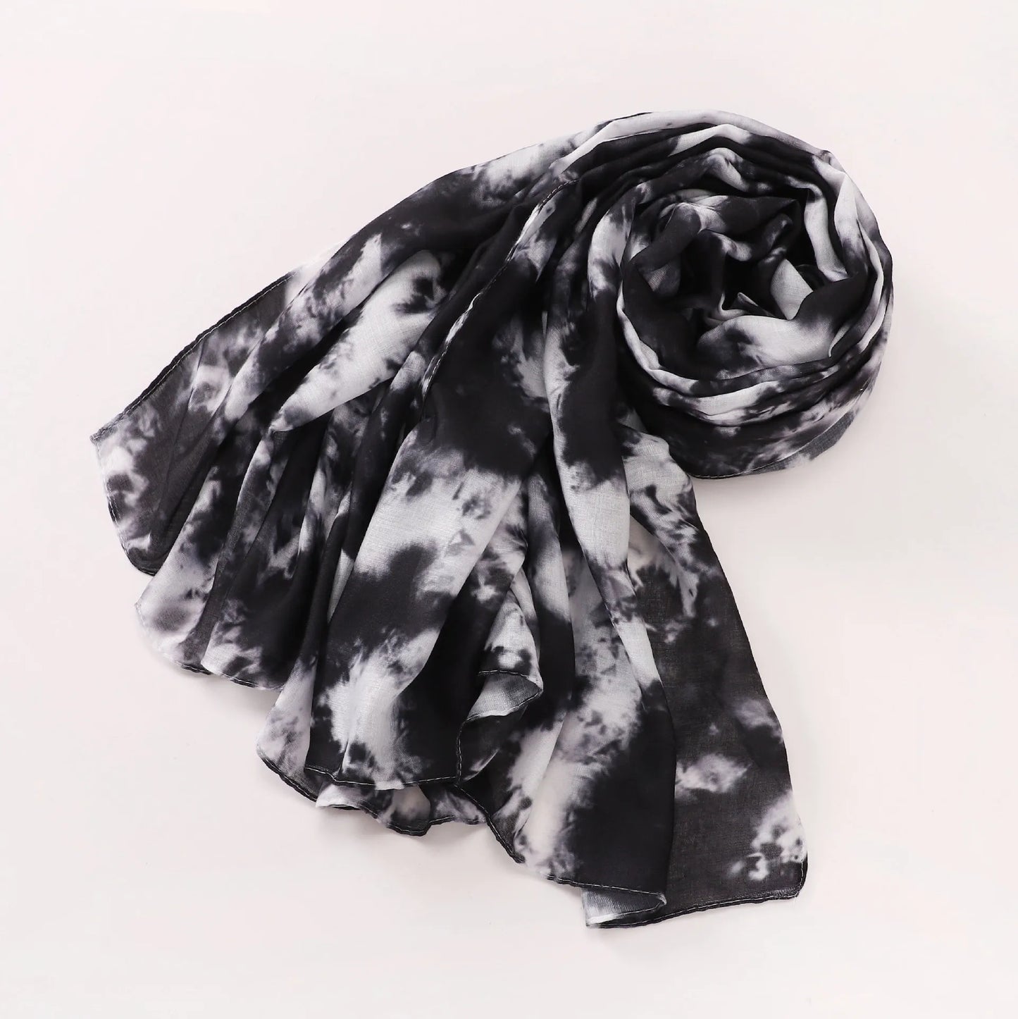 Women’s Leopard & Floral Print Bohemian Hijab Scarf