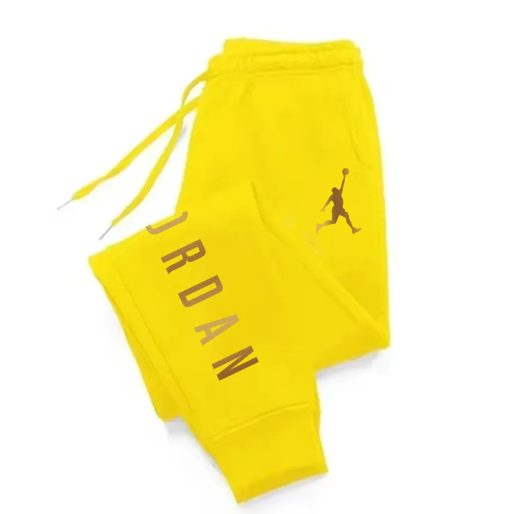Men’s Letter Print Casual Jogger Pants