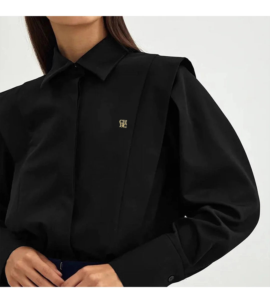 Women’s Classic V-Neck Button Top