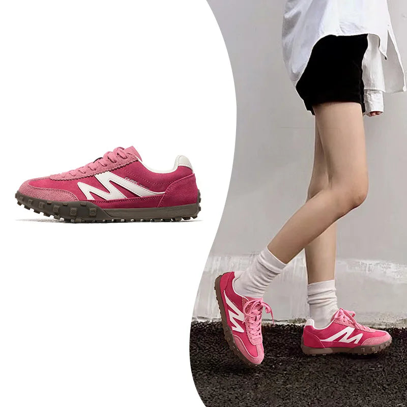 GOLDEN CAMEL Women’s Retro Sport Sneakers