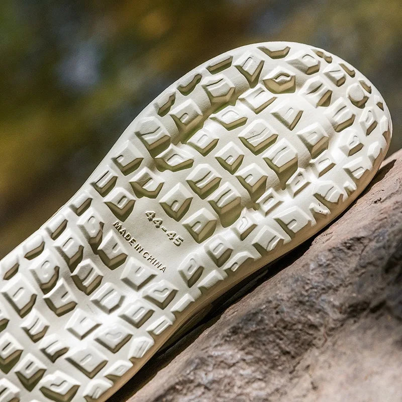 Women's Men's Slippers Summer Anti-Slip Couple Hollow Covered Toe Indoor Outdoor Casual Thick Bottom Sandals for Home Adults
