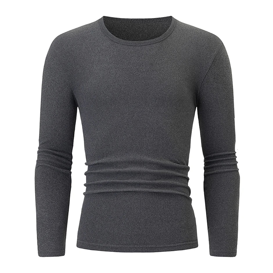 Men's Stretch Thermal Long Sleeve Base Layer