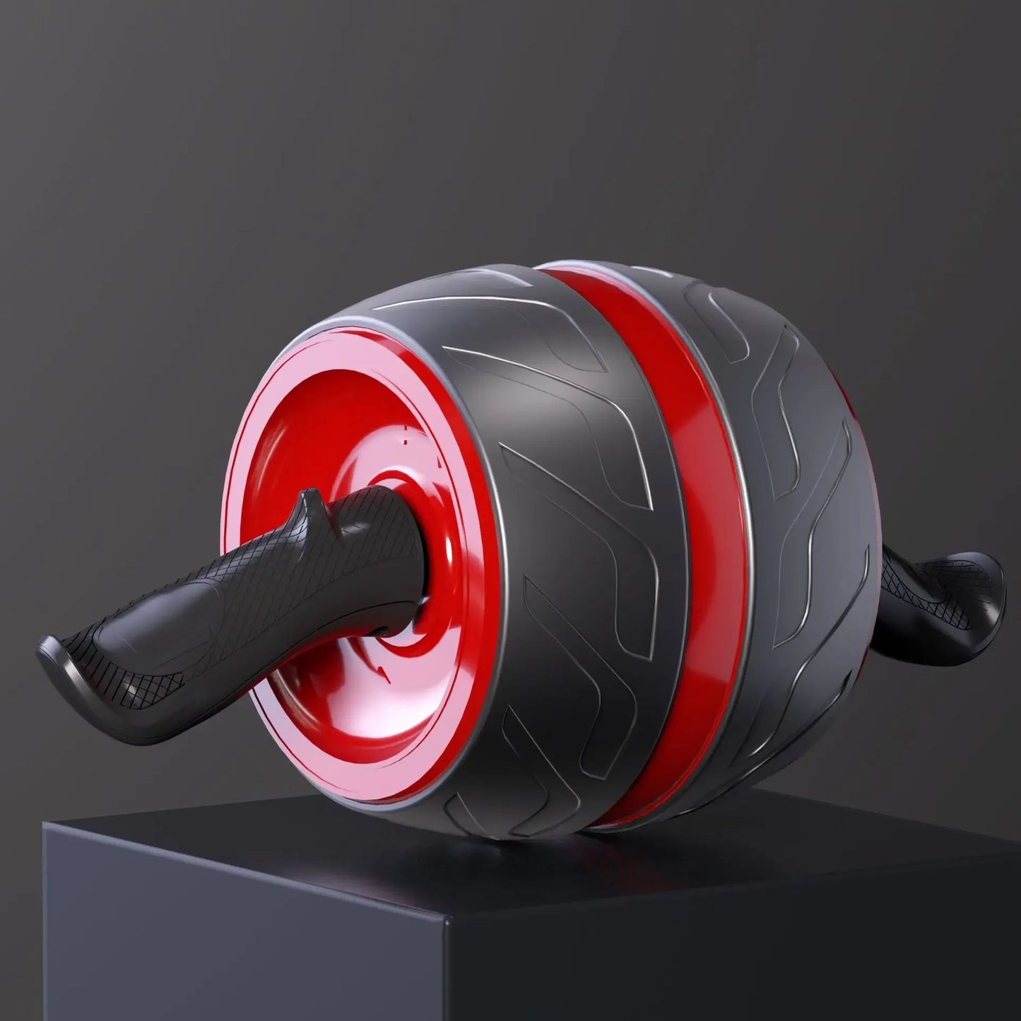 Self-Rebound Ab Roller with Knee Mat