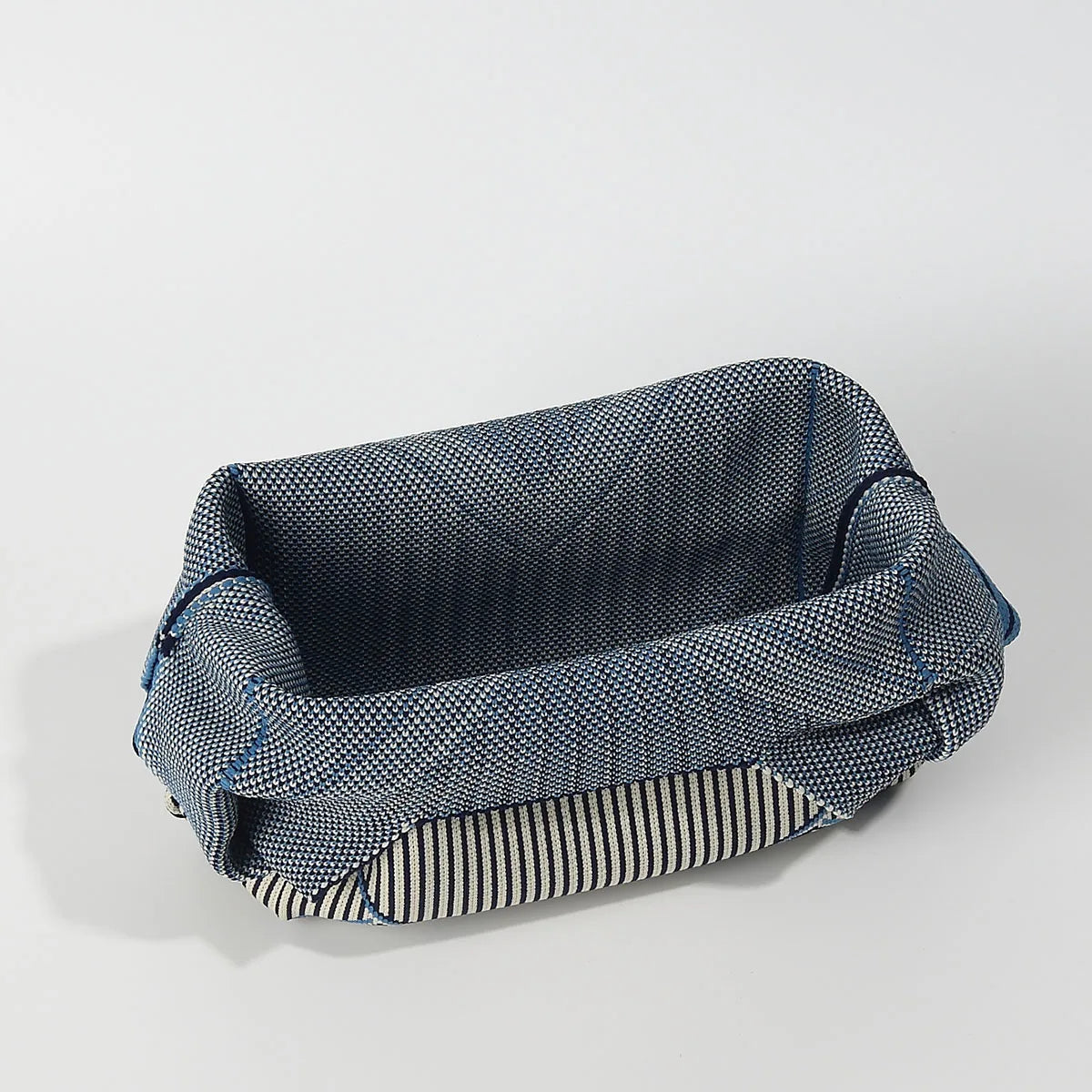 Simple Casual Knitted Handbag – Soft, Foldable & Versatile Tote