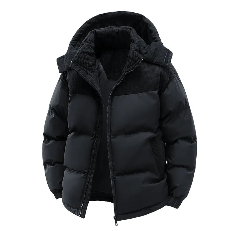 Men's Warm Hooded Winter Parka Jacket