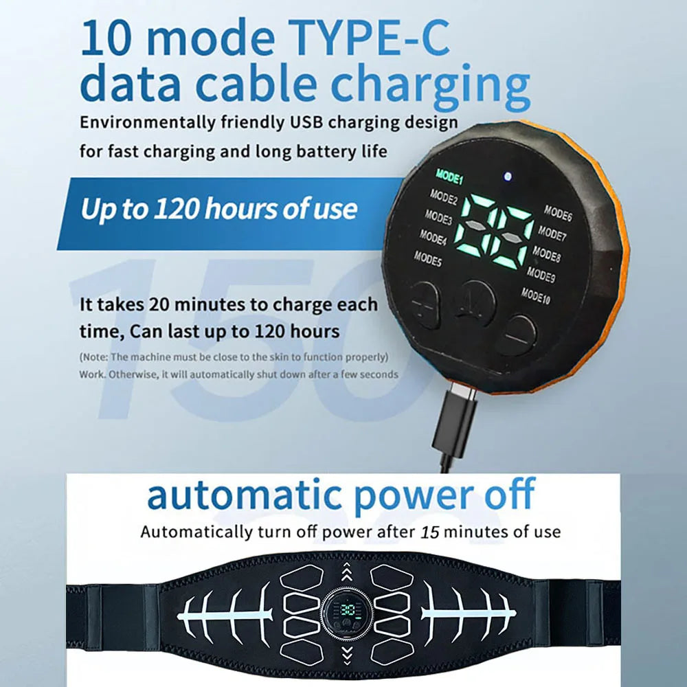 Electronic EMS Ab Toning Belt